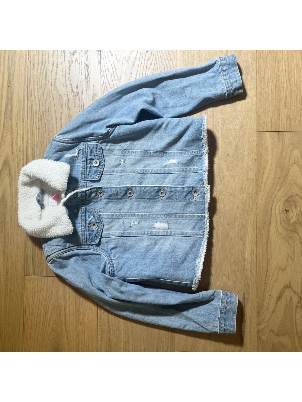 Place Kids' Light blue denim Denim Jacket – Size 7